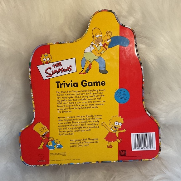 The Simpson’s Trivia Game - Picture 7 of 7